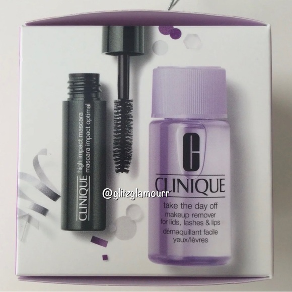 Clinique Other - Clinique 2-Piece High Impact Mascara & Take The Day Off Makeup Remover Set